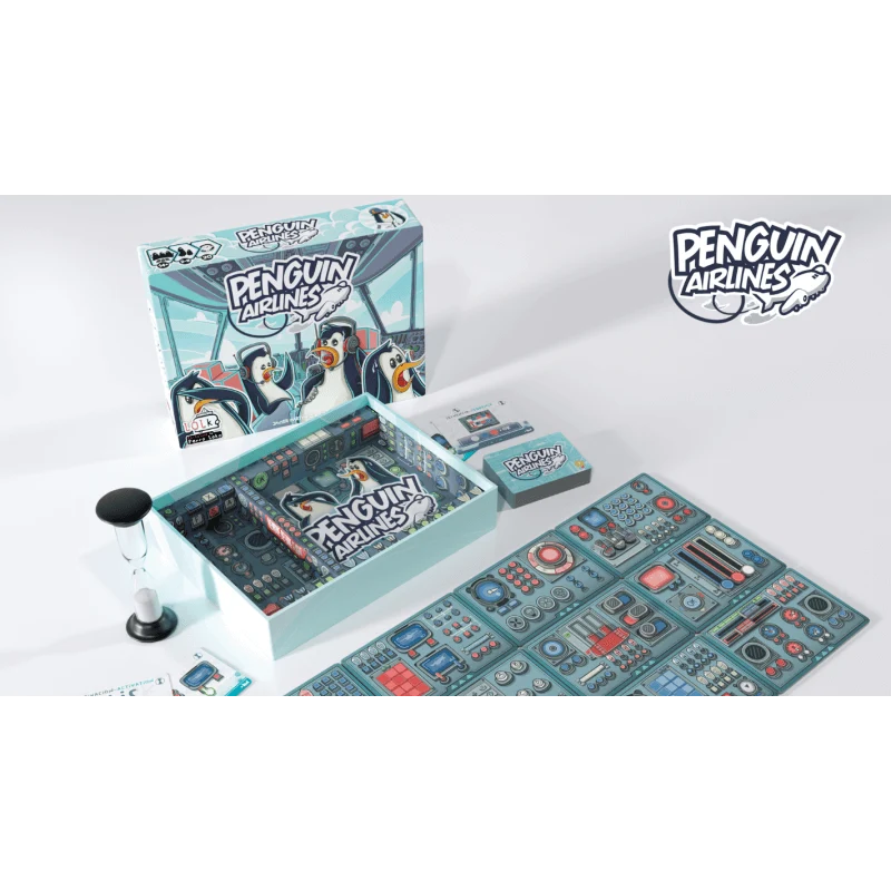 Penguin Airline - Juego de mesa - Perro Loko - Desde 9 o más años