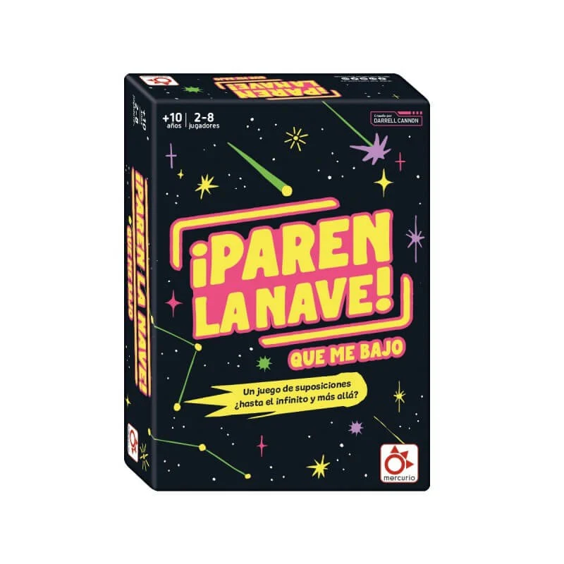 Paren la Nave - Juego de mesa - Mercurio - 2-8 jugadores - 10+ años - 15-30 min