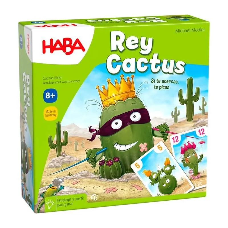 El Rey Cactus - Juego de mesa - Haba - 2-4 jugadores - 8+ años - 20 min