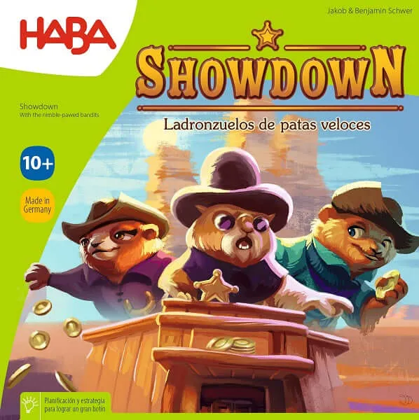 Showdown Ladronzuelos de patas veloces - Juego de mesa - Haba - 3 jugadores - 10+ años - 30 min