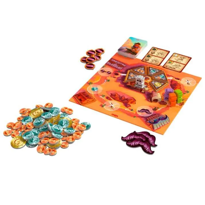 Showdown Ladronzuelos de patas veloces - Juego de mesa - Haba - 3 jugadores - 10+ años - 30 min