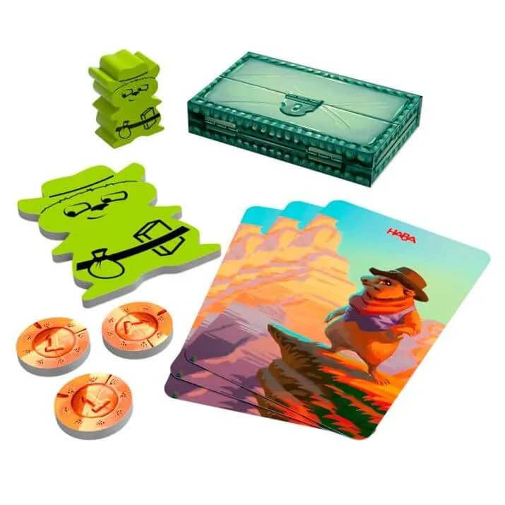 Showdown Ladronzuelos de patas veloces - Juego de mesa - Haba - 3 jugadores - 10+ años - 30 min