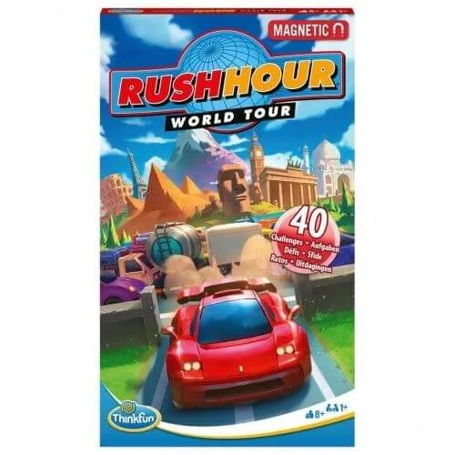 Rush Hour World Tour Puzzle - Juego de mesa - Thinkfun - 8+ años