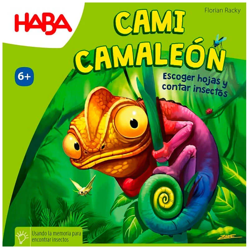 Cami Camaleón - Juego de mesa - Haba - 2-4 jugadores - 6+ años - 10 min