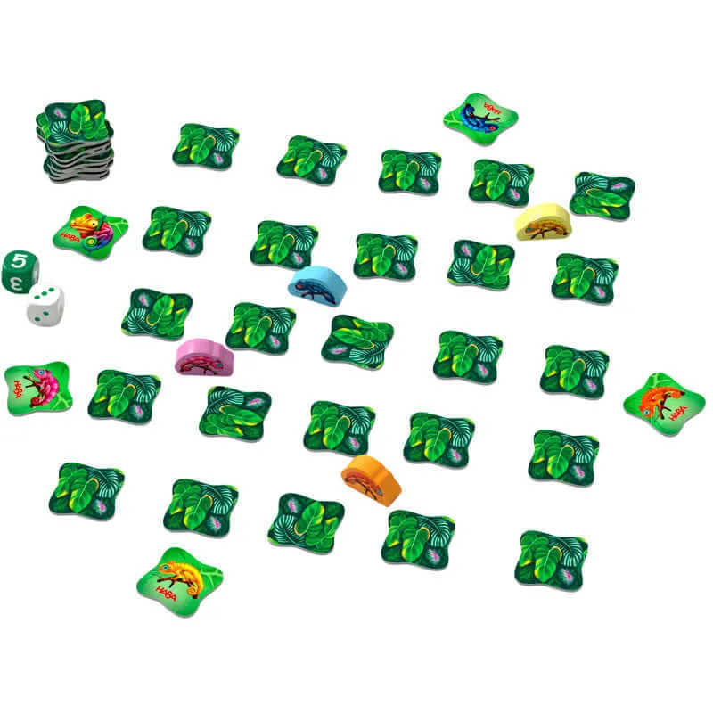 Cami Camaleón - Juego de mesa - Haba - 2-4 jugadores - 6+ años - 10 min