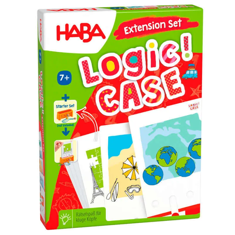 Logic case expansion Vacaciones y Viajes - Juego de mesa - Haba - 1 jugador - 7+ años - 15-20 min