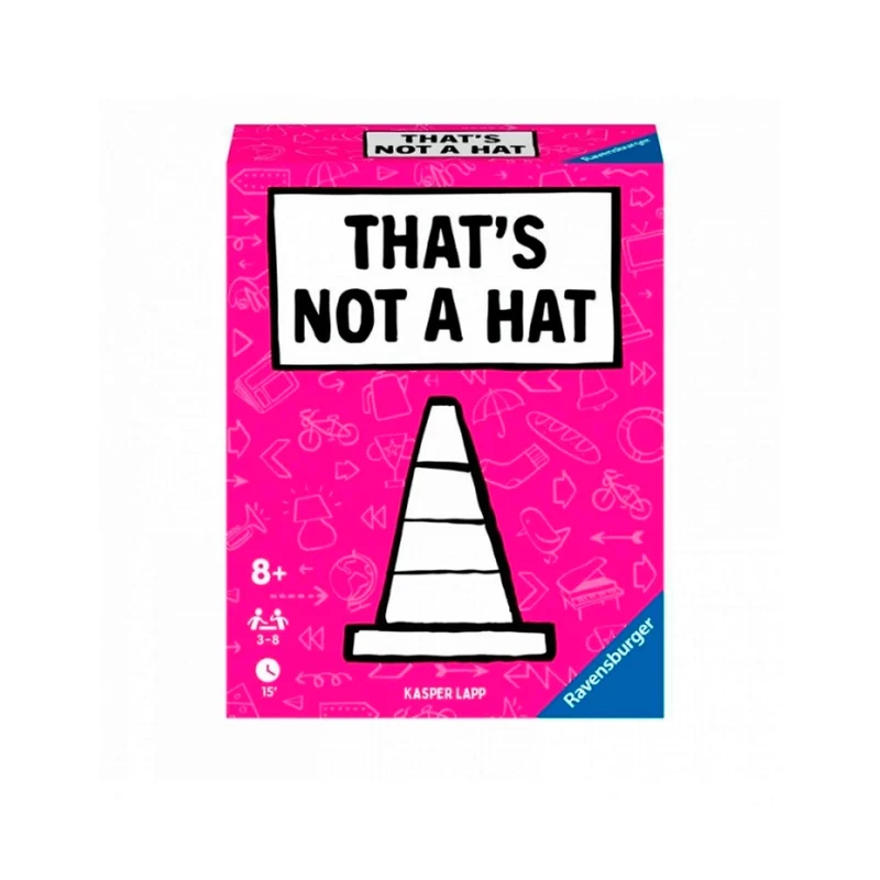 Ravensburger That´s not a hat, Juego de cartas para toda la familia, 8+ Años