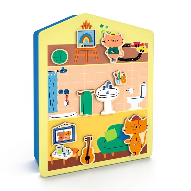 Puzzle Magnético InZeHouse · Djeco