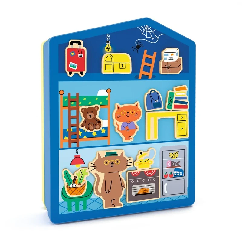Puzzle Magnético InZeHouse · Djeco
