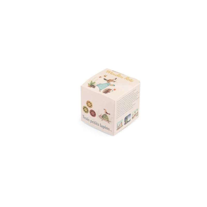 Caja 3 discos para linterna proyector · Trois petits lapins