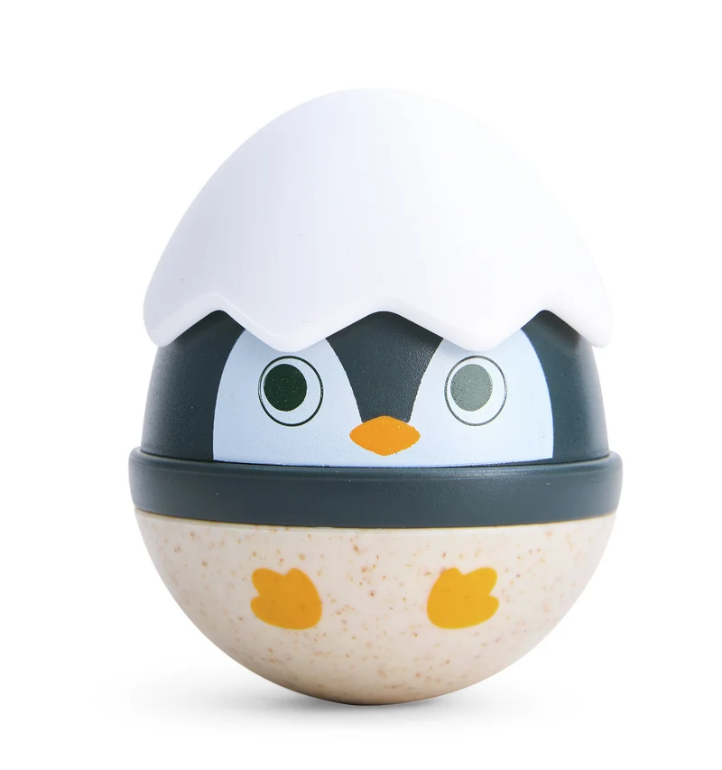 Sonajeros Tentetieso Penguin Family · Hape