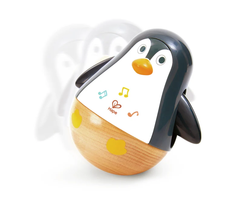 Sonajeros Tentetieso Penguin Family · Hape