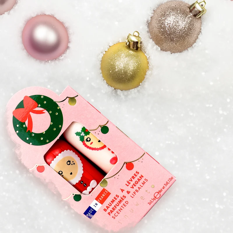Set dos Bálsamos Labiales Corona · Inuwet