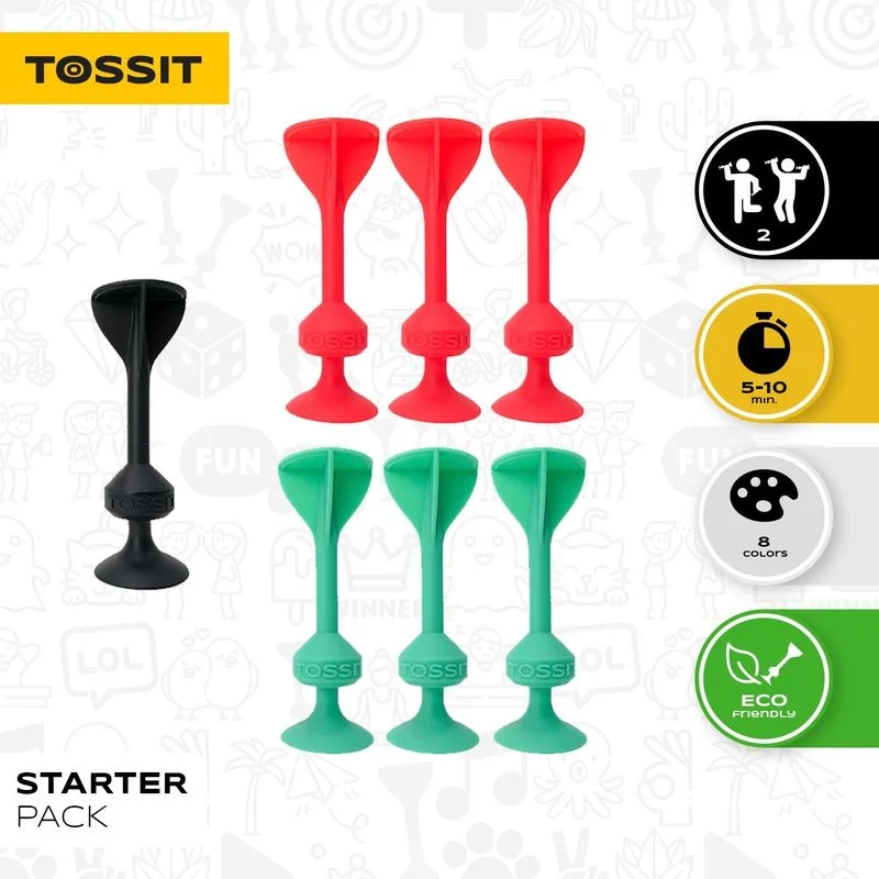 TOSSIT 7 Dardos silicona Starter