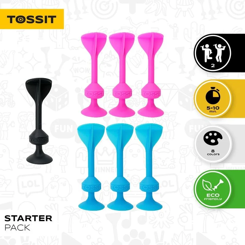 TOSSIT 7 Dardos silicona Starter