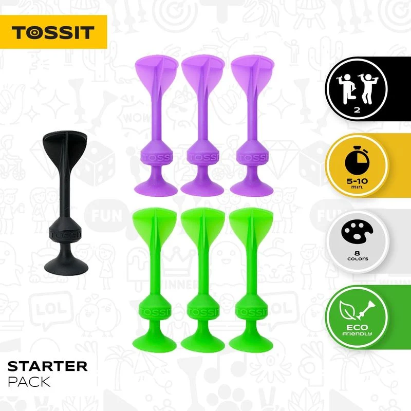 TOSSIT 7 Dardos silicona Starter