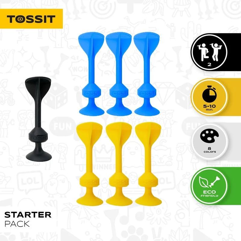 TOSSIT 7 Dardos silicona Starter