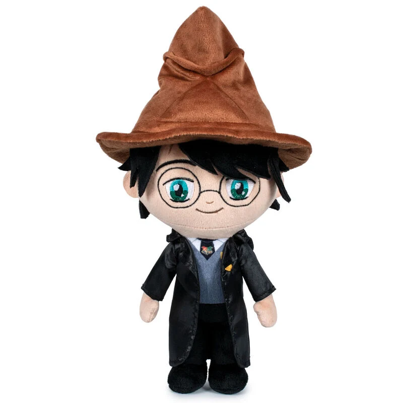 Peluche Harry Potter con Sombrero Seleccionador 29cm