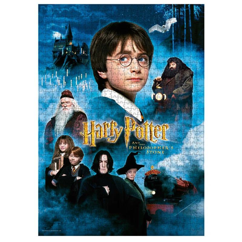Puzzle Póster Harry Potter y la Piedra Filosofal 1000pzs