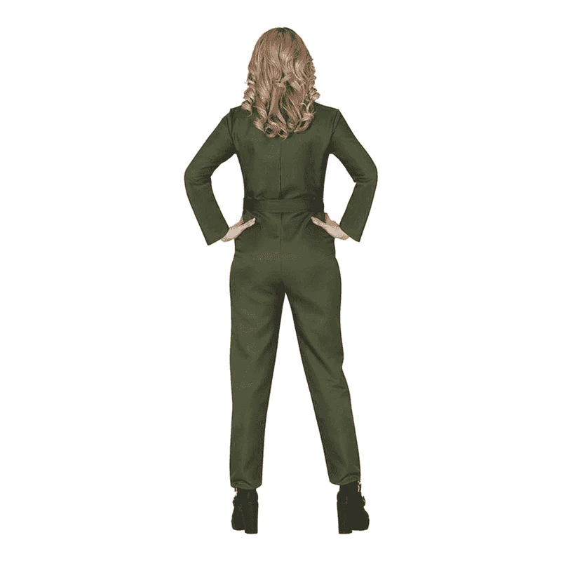Disfraz de Piloto Mujer Adulta Talla XL