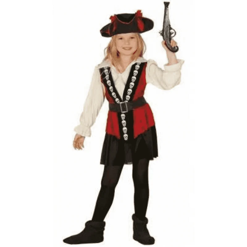 Disfraz de Pirata Bucanera para Niña 10-12 años