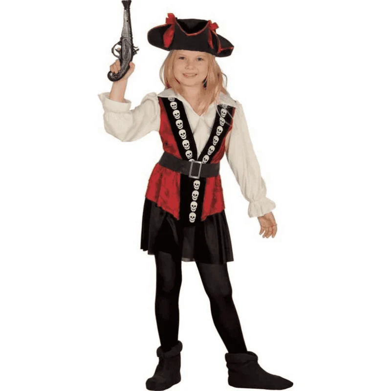 Disfraz de Pirata Bucanera para Niña 5-6 años