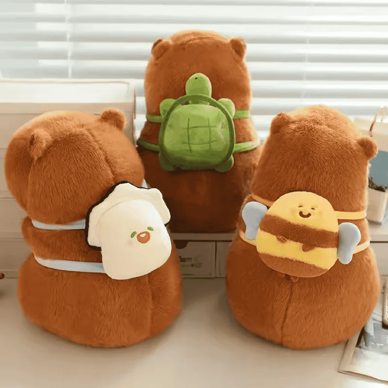 Peluche Capibara con Mochila 37 cm