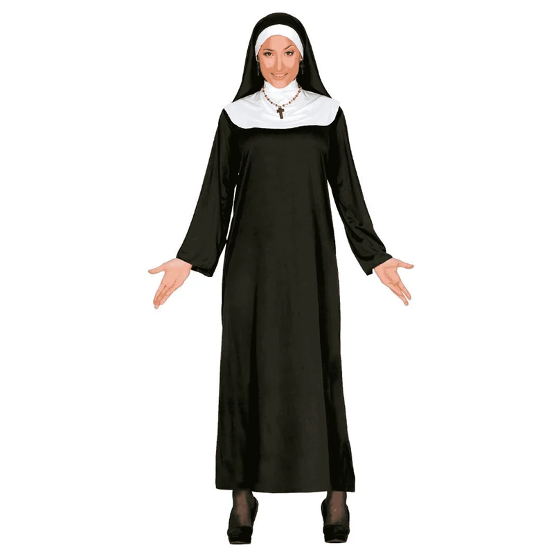 Disfraz Monja Adulta Talla M 38-40