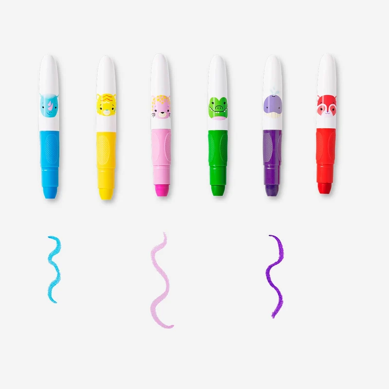 Twistable crayons - 6 pcs