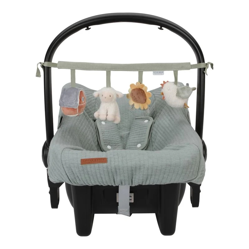 Juguete Carrito Pequeña granja · Little Dutch
