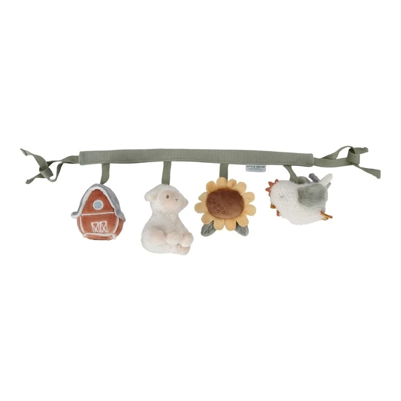 Juguete Carrito Pequeña granja · Little Dutch