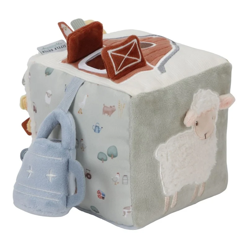 Cubo Blandito de Actividades Pequeña Granja · Little Dutch