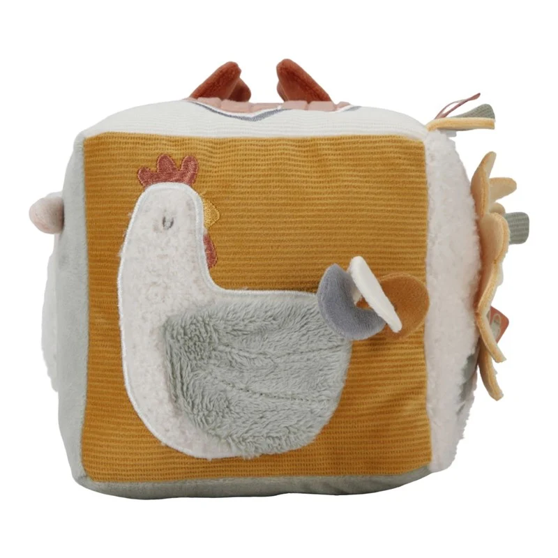 Cubo Blandito de Actividades Pequeña Granja · Little Dutch