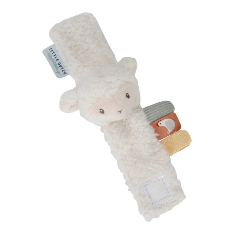 Sonajero de Muñeca Oveja Pequeña Granja · Little Dutch