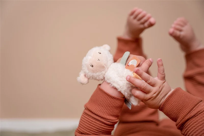 Sonajero de Muñeca Oveja Pequeña Granja · Little Dutch
