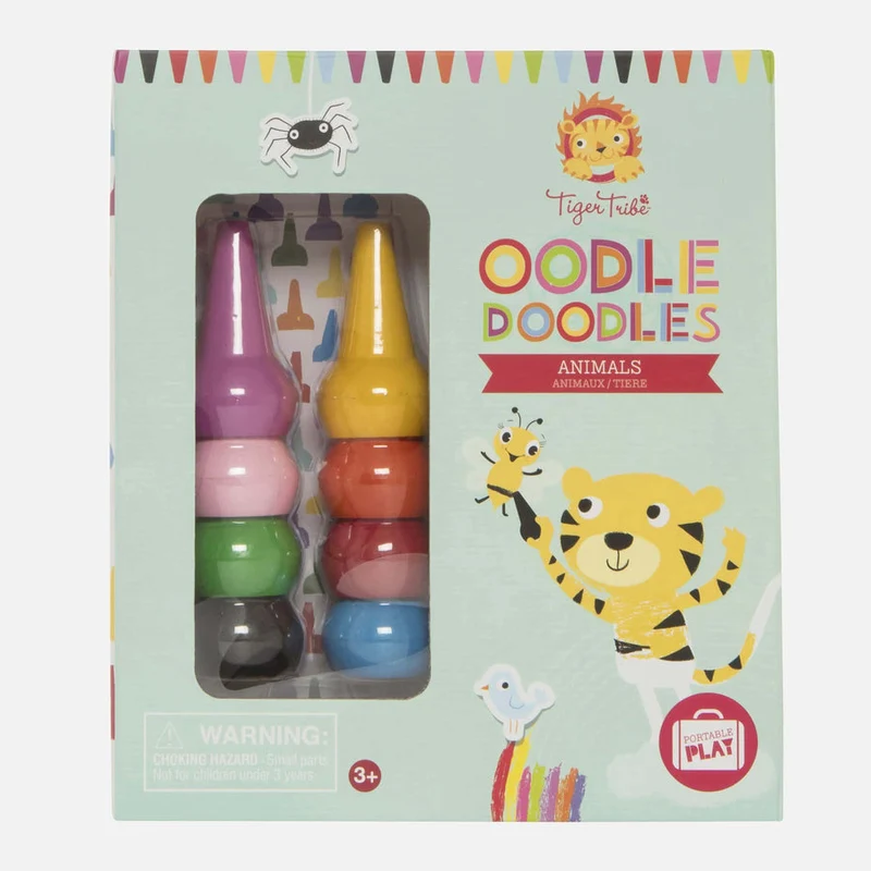 Crayons Oodle Doodle Animales · Tiger Tribe