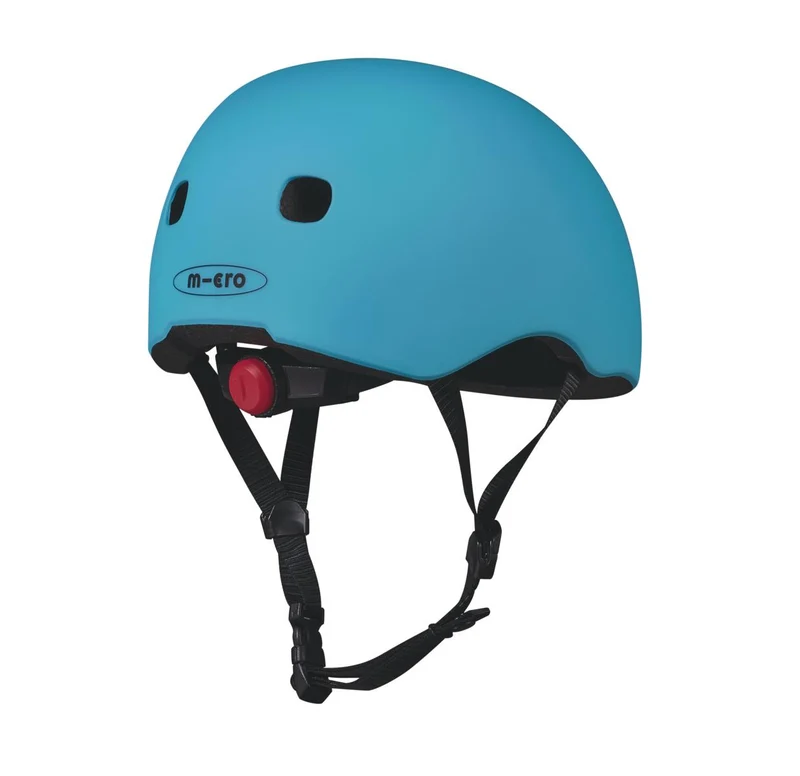 Casco Azul Océano Luz Led - Talla M
