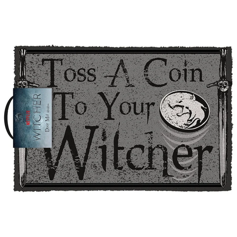 Felpudo Toss a Coin - The Witcher