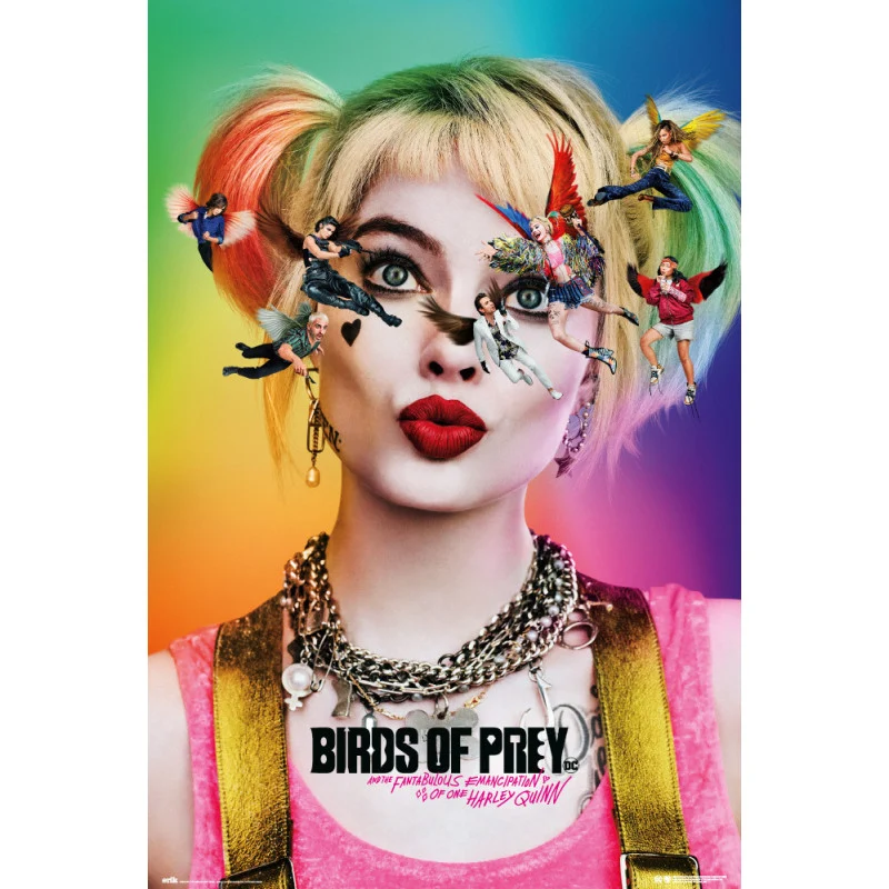 Poster Birds Of Prey Dazed And Confused Harley Quinn - DC Comics