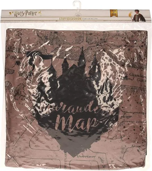 Cojín Mapa del Merodeador - Harry Potter 45cm