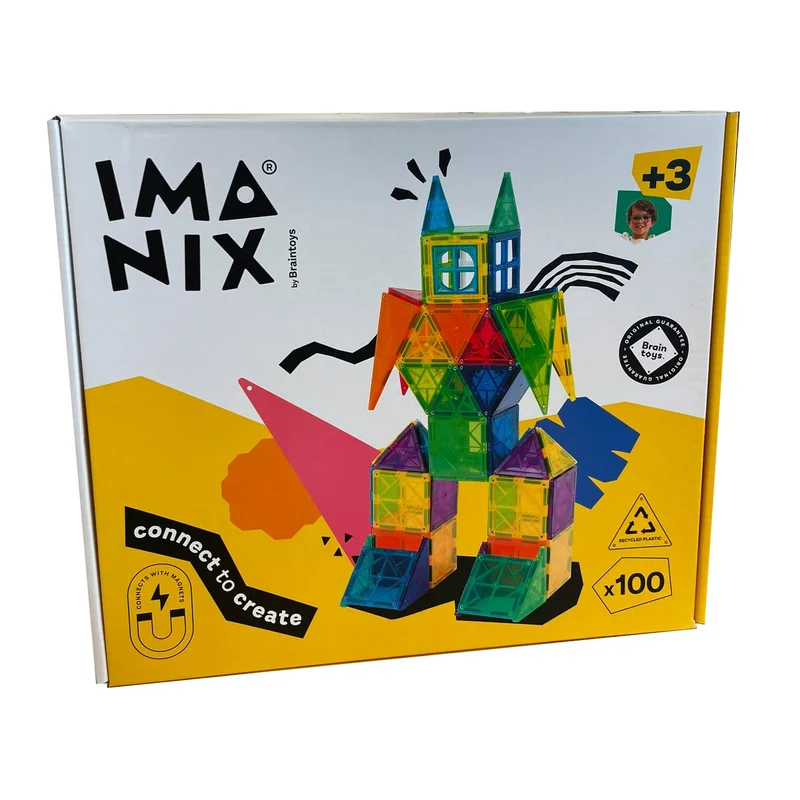 Imanix 100 piezas · Braintoys