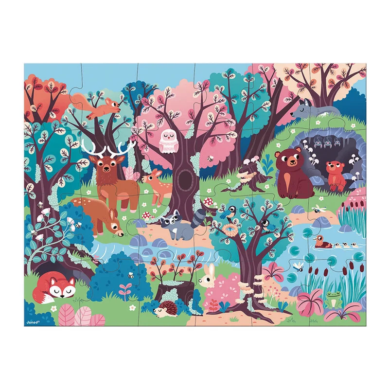 Puzzle mágico El Bosque · Janod