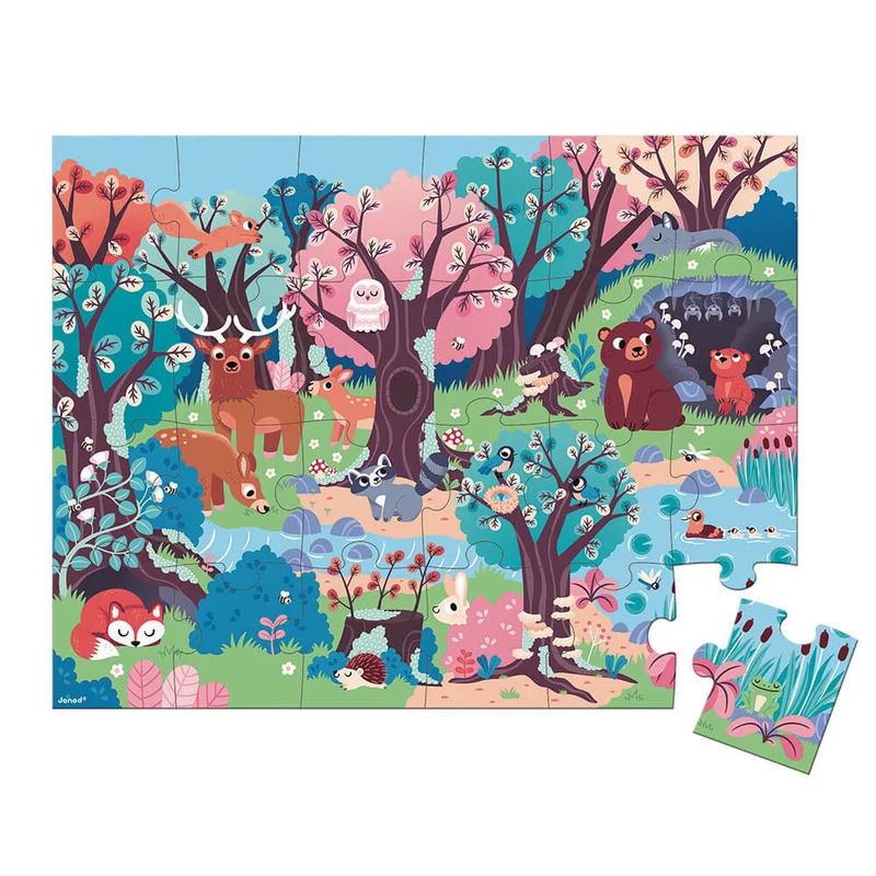 Puzzle mágico El Bosque · Janod