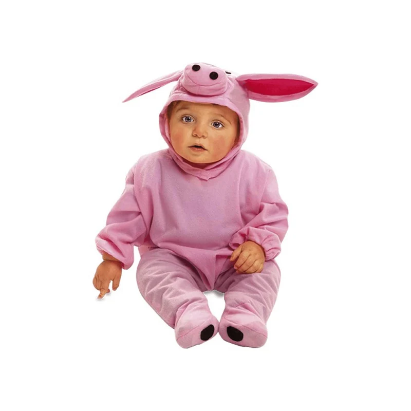 Disfraz cerdito bebé Talla 7 a 122 meses