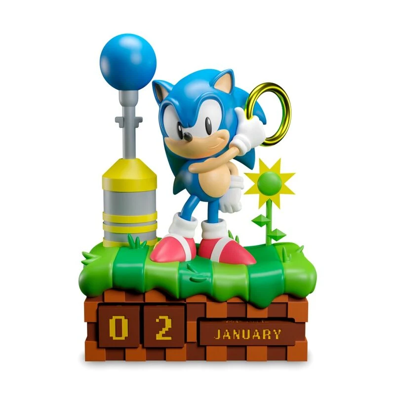 Calendario Perpetuo 3D - Sonic The Hedgehog