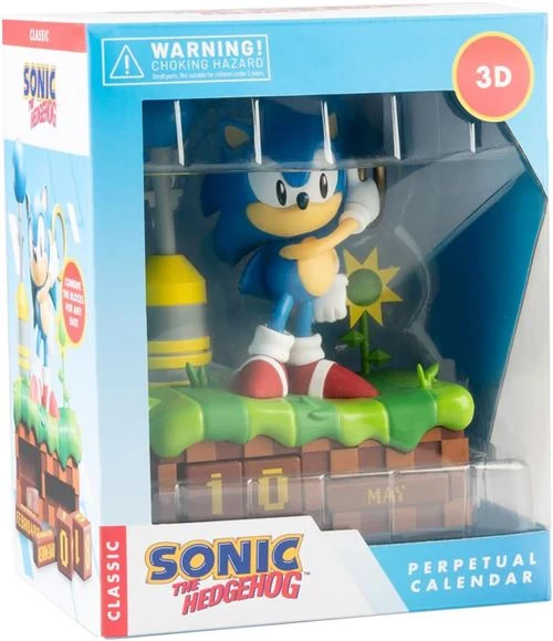Calendario Perpetuo 3D - Sonic The Hedgehog