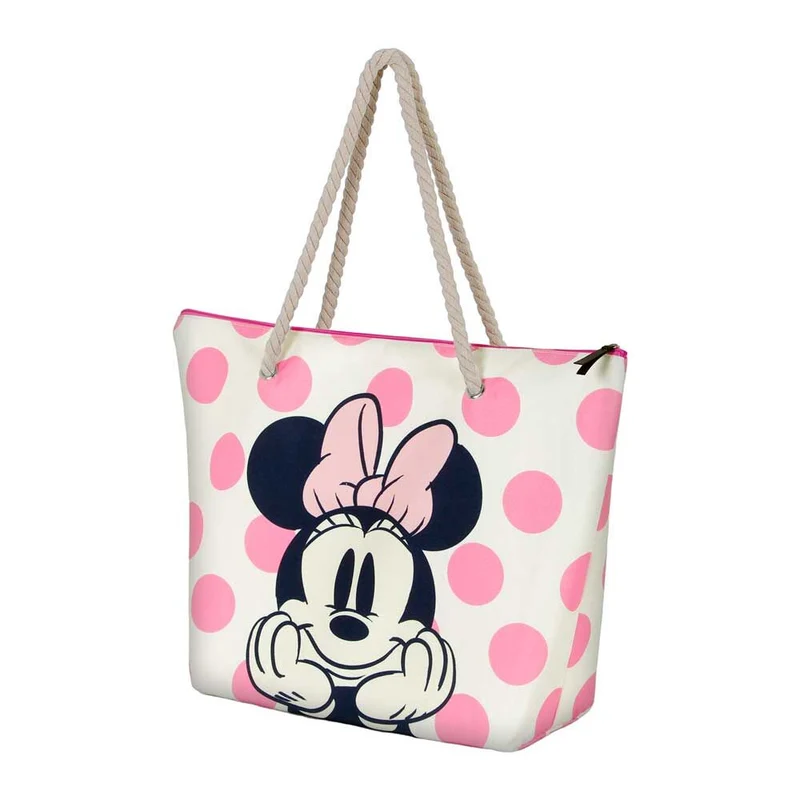 Bolsa de Playa Rosa Minnie Mouse - Disney