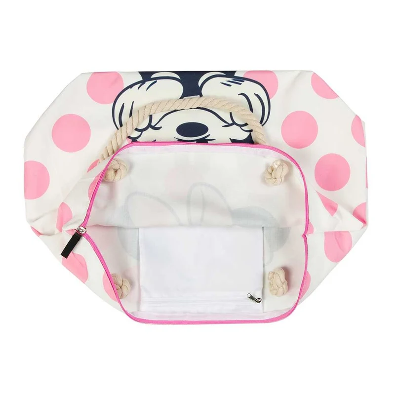 Bolsa de Playa Rosa Minnie Mouse - Disney