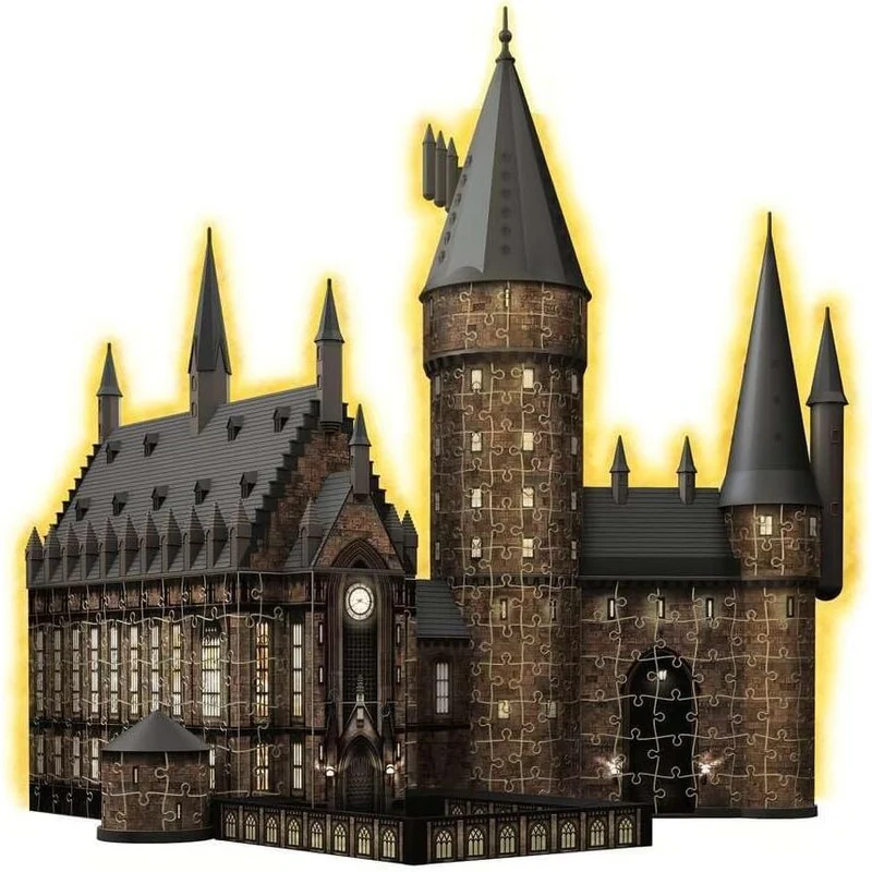 Puzzle 3D Castillo de Hogwarts: Gran Comedor - Harry Potter 540pzs