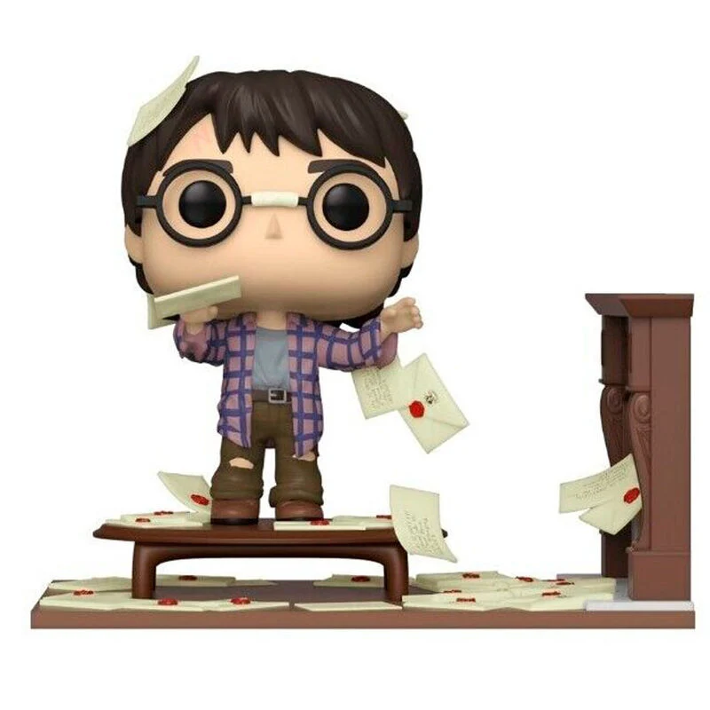 Funko Pop Deluxe Harry Potter con Cartas de Hogwarts